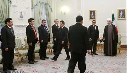 عکسهای دیدار رئیس شورای مشورتی اندونزی با رئیس جمهور