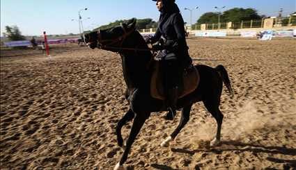 Racing horse skills competitions