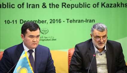 عقد اجتماع لجنة التعاون الاقتصادی المشترک بین ایران وکازاخستان فی طهران