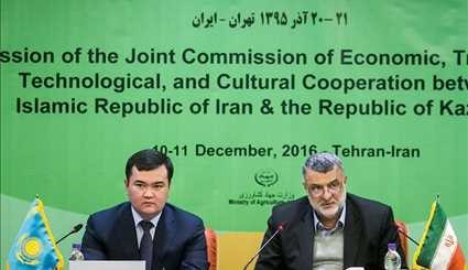 Iran-Kazakhstan Joint Economic Commission Holds Meeting in Tehran