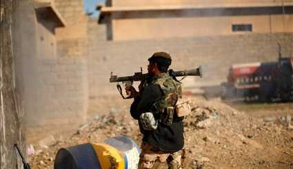 الخطوط الأمامية لجبهات القتال في الموصل