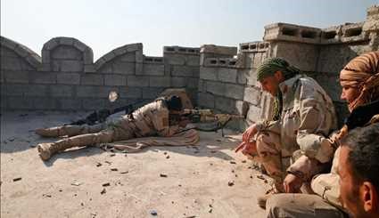 الخطوط الأمامية لجبهات القتال في الموصل