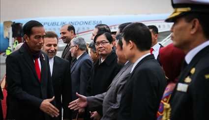 Indonesian Pres. arrives in Tehran on Tuesday