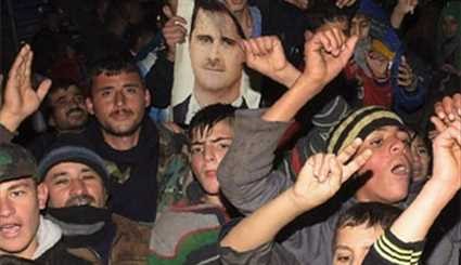 Syrians Celebrate Army's Imminent Victory in Aleppo