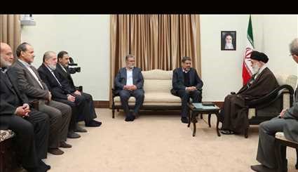 Leader receives head of Islamic Jihad movt.