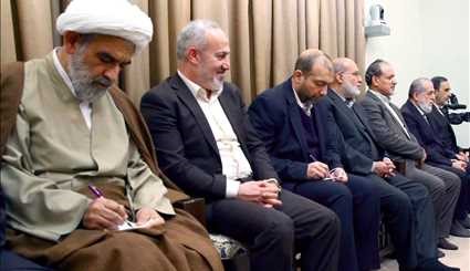 Leader receives head of Islamic Jihad movt.