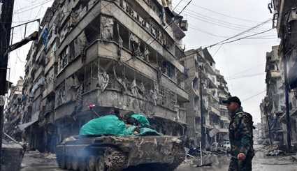 باز پس گیری شهر حلب از تروریست ها/ تصاویر