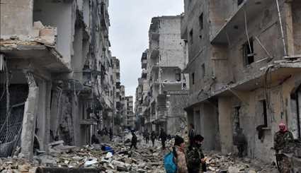 باز پس گیری شهر حلب از تروریست ها/ تصاویر