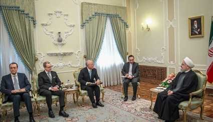 الرئيس روحاني يستقبل المدير العام للوكالة الدولية للطاقة الذرية