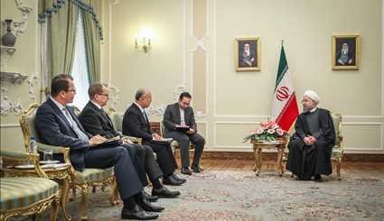 الرئيس روحاني يستقبل المدير العام للوكالة الدولية للطاقة الذرية