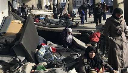Evacuation Operation in Syria Aleppo