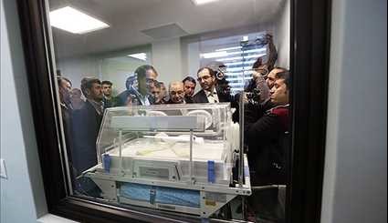 افتتاح بیمارستان ۳۵۰ تختخوابی فرقانی قم | تصاویر