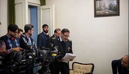 نشست خبری دبیر شورای عالی امنیت ملی | تصاویر