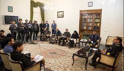 نشست خبری دبیر شورای عالی امنیت ملی | تصاویر