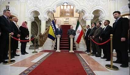 دیدار روساء مجلس ایران و بوسنی و هرزگوین | تصاویر