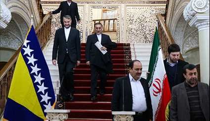 دیدار روساء مجلس ایران و بوسنی و هرزگوین | تصاویر