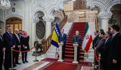 Larijani meets with Bosnian counterpart