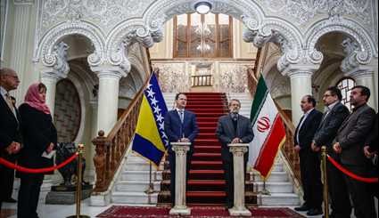 Larijani meets with Bosnian counterpart