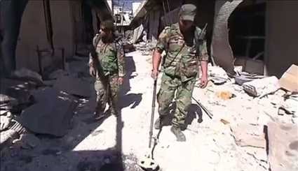 ارتش آماده خنثی سازی یادگاری‌های خطرناک در حلب