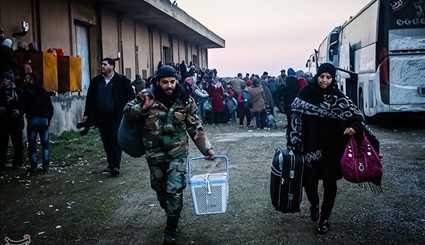 Evacuation of Syria’s Kefraya, Foua Underway