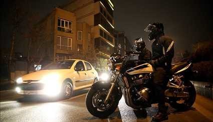 طرح برخورد ضربتی پلیس پایتخت با تخلفات شبانه | تصاویر