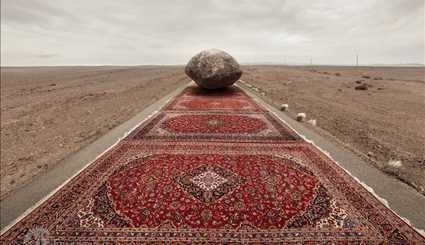 عکس‌هایی متفاوت از فرش ایرانی
