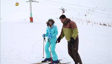 Dizin ski resort in Tehran