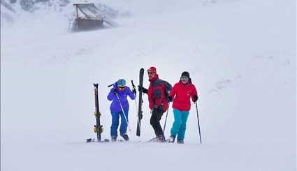 Dizin ski resort in Tehran