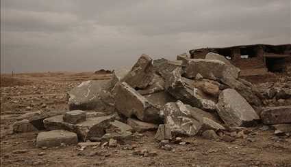 مدينة نمرود الأثرية بعد خروج داعش منها