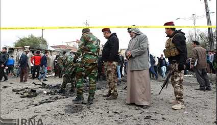 انفجار خودروی بمب گذاری شده درشهرک صدر بغداد/ تصاویر