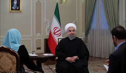 President Rouhani talks to nation in live TV program