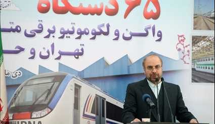 Tehran metro gets new wagons, locomotives