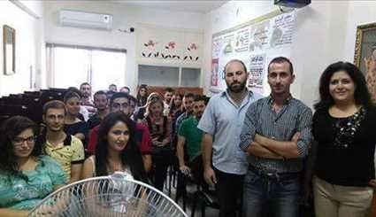 بالصور ..مركز المهارات والتوجيه المهني في جامعة تشرين السورية لمساعدة وتدريب وتاهيل الطلاب في ايجاد عمل