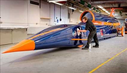 تایم لپس:مراحل ساخت سریعترین خودروی سوپرسونیک جهان