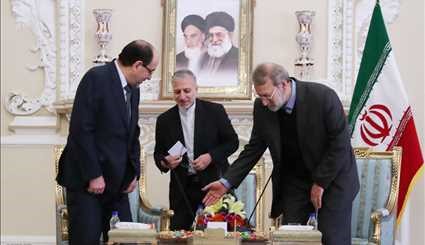Larijani meets with Iraqi VP