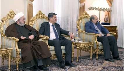 Shamkhani, Iraqi VP meet in Tehran