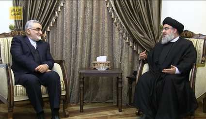 Iran’s Parliaments' Officials Meet Seyed Hassan Nasrallah