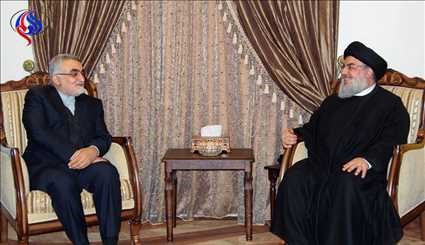 Iran’s Parliaments' Officials Meet Seyed Hassan Nasrallah