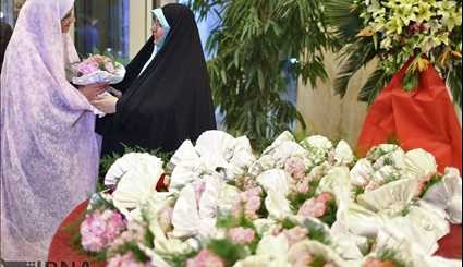 Wedding ceremony of 55 disabled couples in Tehran