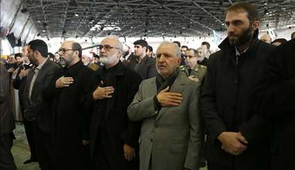 Leader performs ritual prayers for late ex-President Rafsanjani