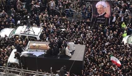 مراسم تشییع پیکر مرحوم آیت‌الله هاشمی رفسنجانی - 2 | تصاویر