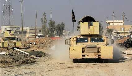 پیشروی نیروهای عراقی در موصل | تصاویر