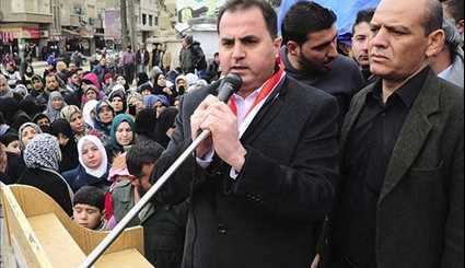 Syria: Civilians in Kiswa Celebrate Return of Peace