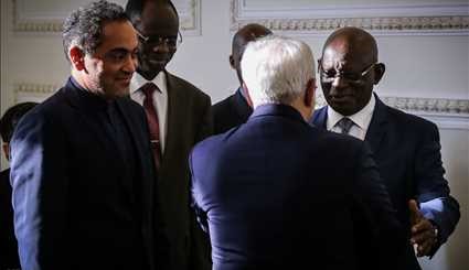 دیدار رئیس مجلس مالی با وزیر امور خارجه/ تصاویر