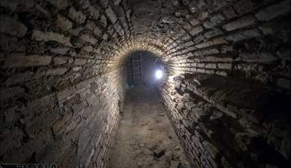 The newly discovered structures under Imam Square in Isfahan