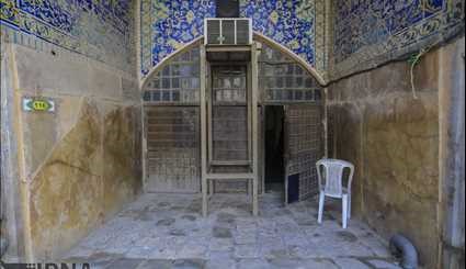 The newly discovered structures under Imam Square in Isfahan