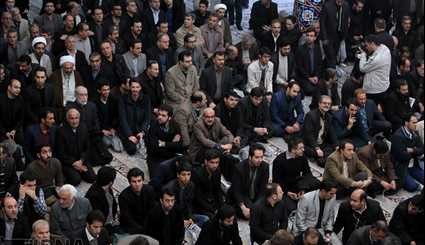 مراسم ترحیم آیت الله هاشمی رفسنجانی در دانشگاه علوم تحقیقات/ تصاویر