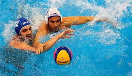 A match of Iran’s Water Polo League in Isfahan