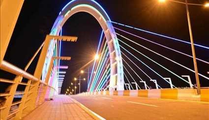 شاهد بالصور..مدينة ميسان على أبواب افتتاح ثاني أكبر الجسور المعلقة في العراق