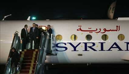 Welcoming ceremony of Syrian PM